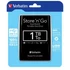 Kép 1/4 - 2,5" HDD (merevlemez), 1TB, USB 3.0, VERBATIM, fekete