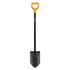 Kép 1/3 - Ásó, hegyes, FISKARS "Solid", fekete