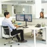 Kép 2/2 - Monitortartó kar, FELLOWES, "Seasa™ Dual Horizontal", fekete