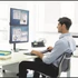 Kép 2/2 - Monitortartó kar, FELLOWES, "Seasa™ Dual Stacking", fekete