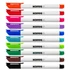 Kép 3/3 - Tábla- és flipchart marker készlet, 1-3 mm kúpos, KORES "K-Marker W1", 10 különböző szín