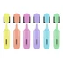 Kép 2/2 - Szövegkiemelő készlet, 0,5-5 mm, KORES "Bright Liner Plus Pastel", 6 különböző szín