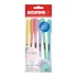 Kép 1/3 - Golyóstoll, 1,0 mm, kupakos, háromszögletű, KORES "KOR-M Pastel", kék