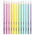 Kép 2/5 - Színes ceruza készlet, háromszögletű, KORES "Kolores Pastel", 12 pasztell szín