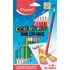 Kép 1/2 - Színes ceruza készlet, háromszögletű, kétvégű, MAPED "Color`Peps Duo", 36 különböző szín