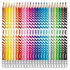 Kép 2/3 - Színes ceruza készlet, háromszögletű, radírozható, MAPED "Color`Peps Oops", 24 különböző szín