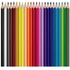 Kép 3/3 - Akvarell ceruza készlet, háromszögletű, ecsettel, MAPED "Color`Peps", 24 különböző szín