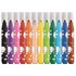 Kép 2/2 - Filctoll készlet, 1-5 mm, kimosható, vastag, MAPED "Color`Peps Jumbo", 12 különböző szín