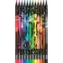 Kép 2/6 - Színes ceruza készlet, háromszögletű, MAPED "Color`Peps Monster", 12 különböző szín