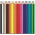Kép 2/7 - Színes ceruza készlet, háromszögletű, MAPED "Color`Peps Strong", 24 különböző szín