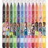 Kép 2/2 - Filctoll készlet, 2,8 mm, kimosható, MAPED "Barbie", 12 különböző szín