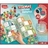 Kép 4/4 - Nyomdázó készlet, foglalkoztató füzettel, MAPED CREATIV "Stamps", betűk és állatok
