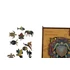 Kép 3/4 - Puzzle, fa, A4, 100 darabos, PANTA PLAST "Mandala Turtle"