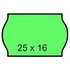 Kép 2/2 - Árazószalag, 25x16 mm, zöld