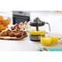 Kép 3/4 - Citrus facsaró, 0,7 l, BESTRON, fekete-inox