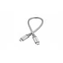 Kép 3/3 - USB kábel, USB-C 3.1 - USB-C, 30 cm, VERBATIM, ezüst