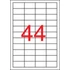 Kép 1/3 - Etikett, 48,5x25,4 mm, poliészter, időjárásálló, matt, APLI, áttetsző, 880 etikett/csomag