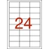 Kép 1/2 - Etikett, 64,6x33,8 mm, poliészter, időjárásálló, fehér, APLI, 480 etikett/csomag