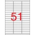 Kép 1/2 - Etikett, univerzális, 70x16,9 mm, APLI, 5100 etikett/csomag