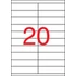 Kép 1/2 - Etikett, univerzális, 105x29 mm, APLI, 2000 etikett/csomag