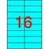 Kép 1/2 - Etikett, 105x37 mm, színes, APLI, kék, 320 etikett/csomag