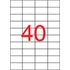 Kép 1/2 - Etikett, univerzális, 52,5x29,7 mm, APLI, 20000 etikett/csomag