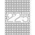 Kép 1/2 - Etikett, 8x12 mm, kerekített sarkú, A5 hordozón, APLI, 3375 etikett/csomag