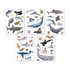Kép 3/3 - Matrica, újra felhasználható, 50 db, APLI Kids "Stickers", tengeri állatok