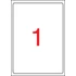 Kép 1/2 - Etikett, univerzális, 199,6x289,1 mm, kerekített sarkú, APLI, 100 etikett/csomag