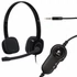 Kép 2/2 - Fejhallgató, mikrofonnal, vezetékes, LOGITECH "H151"