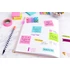 Kép 2/2 - Öntapadó jegyzettömb, 76x76 mm, 450 lap, 3M POSTIT, aquarell zöld