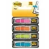 Kép 1/2 - Jelölőcímke, műanyag, 4x24 lap, 11,9x43,2 mm, nyíl, 3M POSTIT, vegyes