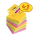Kép 1/5 - Öntapadó jegyzettömb, "Z", 76x76 mm, 4+2x90 lap, 3M POSTIT "Carnival", vegyes