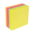 Kép 2/4 - Öntapadó jegyzettömb, 75x75 mm, 400 lap, VICTORIA OFFICE, neon
