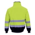 Kép 3/7 - Munkavédelmi kabát, jól láthatósági, 3 az 1-ben, M méret "Hi-Vis", sárga-tengerészkék