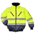 Kép 5/6 - Munkavédelmi kabát, jól láthatósági, 3 az 1-ben, XL méret "Hi-Vis", sárga-tengerészkék