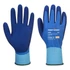 Kép 1/2 - Védőkesztyű, latex, latexhab, tenyerén mártott, XL méret "Liquid Pro", kék