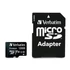 Kép 2/2 - Memóriakártya, microSDXC, 128GB, CL10/U1, 90/10 MB/s, adapter, VERBATIM "Premium"