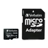 Kép 2/2 - Memóriakártya, microSDXC, 256GB CL10/U1, 90/10 MB/s, adapter, VERBATIM "Premium"