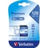 Kép 1/3 - Memóriakártya, SDXC, 128GB, CL10/U1, 90/10 MB/s, VERBATIM "Premium"