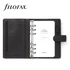 Kép 3/4 - Kalendárium, gyűrűs, betétlapokkal, personal méret, FILOFAX "Norfolk", fekete