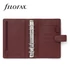 Kép 2/4 - Kalendárium, gyűrűs, betétlapokkal, personal méret, FILOFAX "Norfolk", bordó