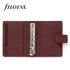 Kép 2/4 - Kalendárium, gyűrűs, betétlapokkal, A5, FILOFAX "Norfolk", bordó