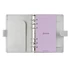 Kép 2/2 - Kalendárium, gyűrűs, betétlapokkal, personal méret, FILOFAX "Saffiano", gránit