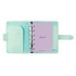 Kép 2/5 - Kalendárium, gyűrűs, betétlapokkal, pocket méret, FILOFAX "Saffiano", menta
