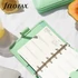 Kép 4/5 - Kalendárium, gyűrűs, betétlapokkal, pocket méret, FILOFAX "Saffiano", menta