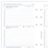 Kép 4/4 - Kalendárium betét, tervező, Filofaxhoz, personal méret, heti, 1 hét/2 oldal, 2025