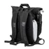 Kép 6/8 - Notebook hátizsák, 15,6", rolltop, 25L, RIVACASE "5321 Dijon", fekete