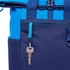 Kép 8/8 - Notebook hátizsák, 15,6", rolltop, 25L, RIVACASE "5321 Dijon", kék