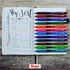 Kép 2/3 - Zseléstoll, 0,35 mm, nyomógombos, PENTEL "EnerGelX BL107", türkiz